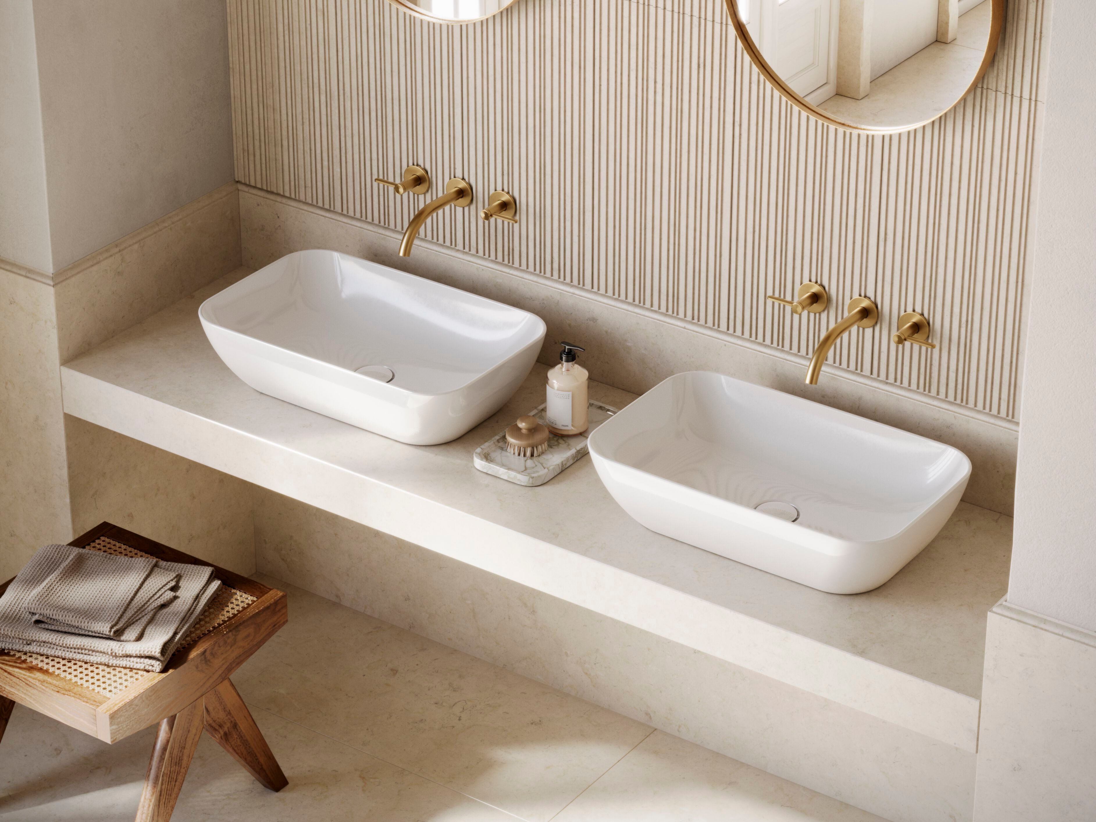 Одинарный прямоугольный умывальник CERAMICA CATALANO ARCH-00030957 - Вид №9