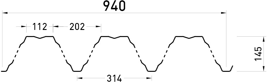 Sandrini Metalli Конструкционный профнастил для больших пролетов sun-id-1357542 - Вид №7