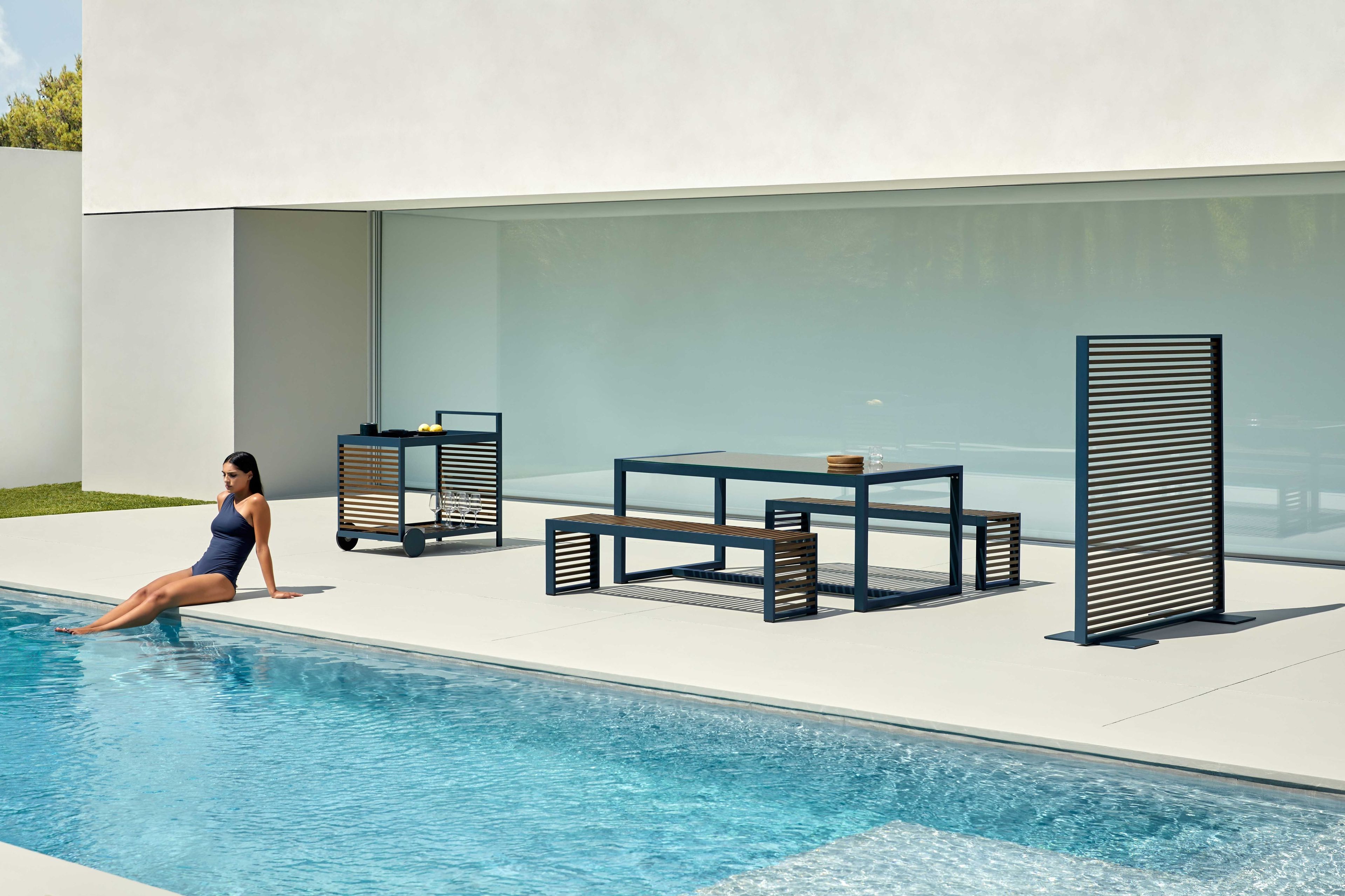 Термокрытая алюминиевая и деревянная перегородка GANDIABLASCO Celosías ARCH-00063177 - Вид №22