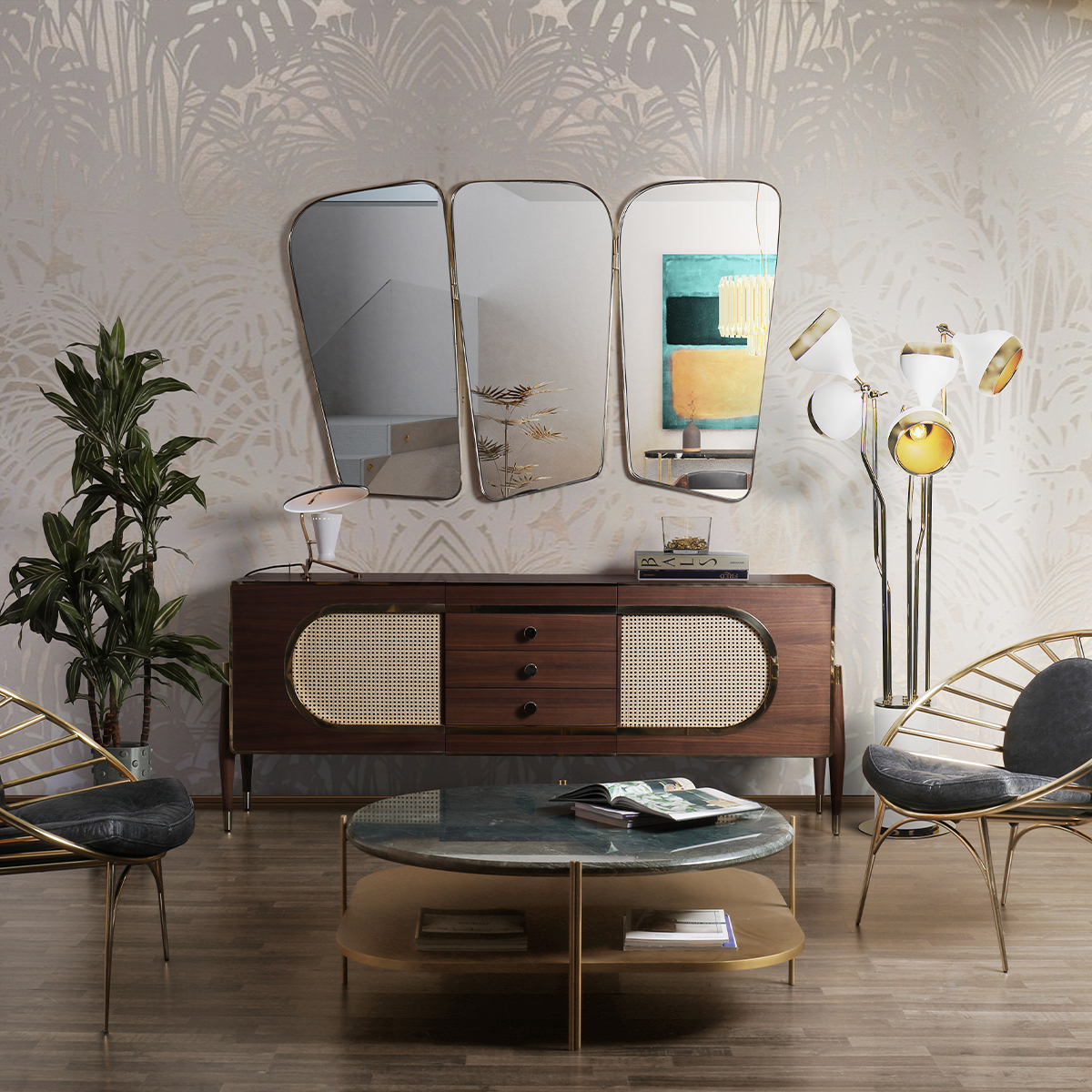 Серванты Dandy Sideboard Covethouse ESSENTIAL HOME  - Вид №1
