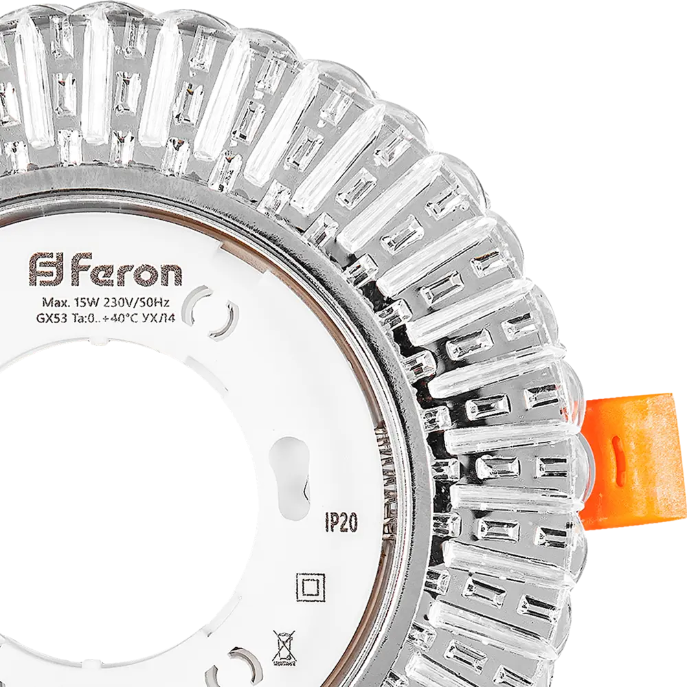 Feron CD4025 — встраиваемый светильник с хромированной отделкой 89374399 STLM-1535399 - Вид №4