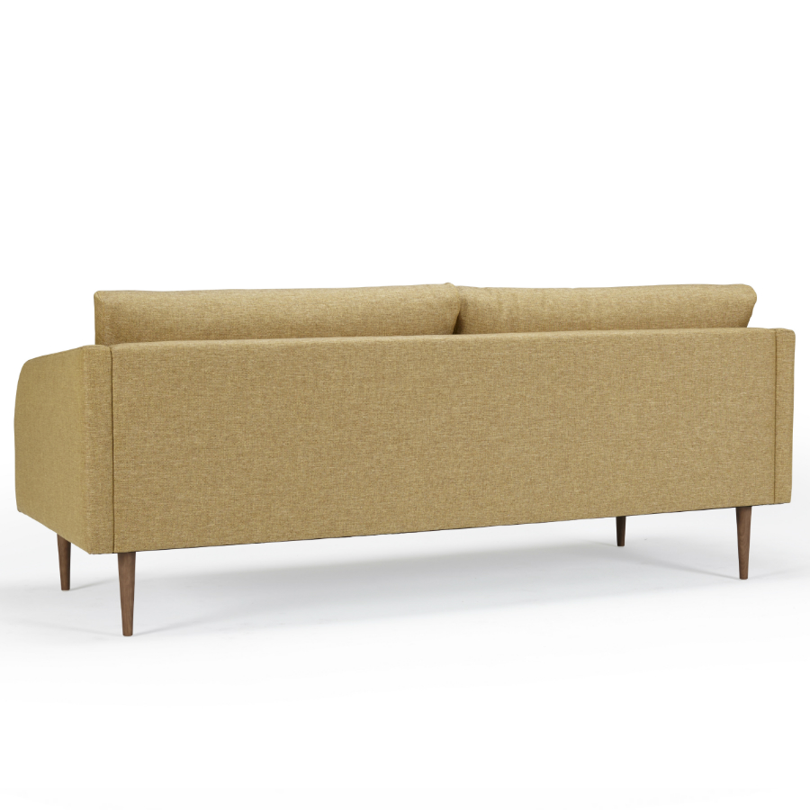 Диван трехместный Hugo с ножками из дуба/ореха, песочный Kragelund 37003248241 - Вид №4