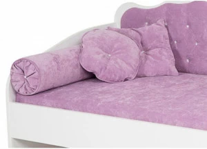 Подушки Комплект ABC-KING: 2 квадратные светло-сиреневые