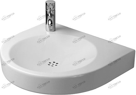 0443580000 Подвесная раковина настенная овальная Duravit Architec