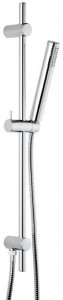 C02760CR Душевой комплект: штанга, лейка, шланг, шланговое соединение. C02760, цвет хром