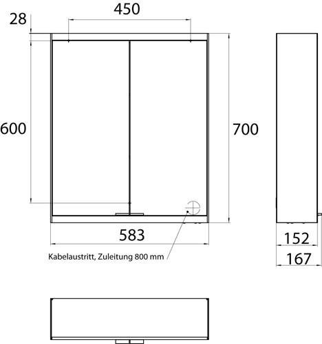Emco Bad Зеркало в ванной со встроенной подсветкой Prime sun-id-1455314 - Вид №10