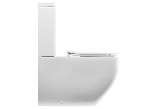 Керамический цельный туалет