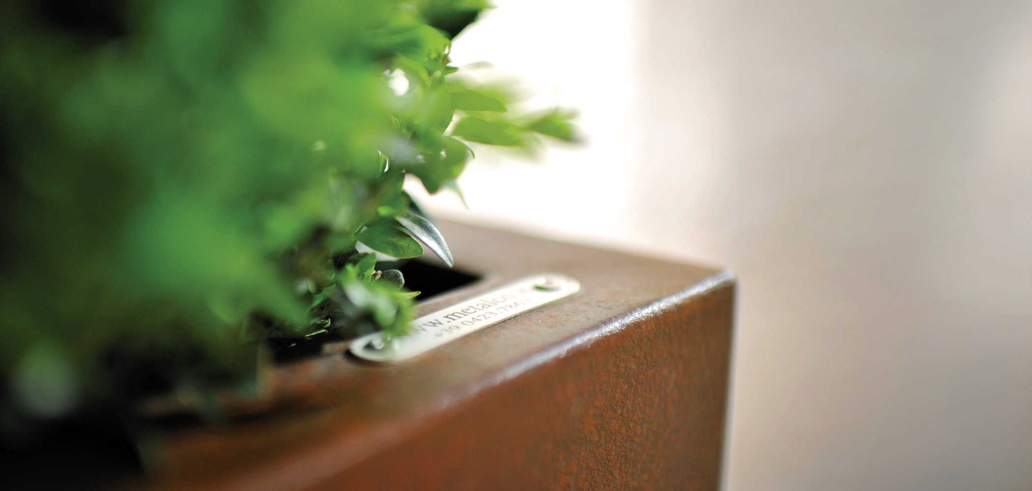 Стальная плантатор Corten™ Metalco ALFA BETA GAMMA ARCH-00105053 - Вид №4