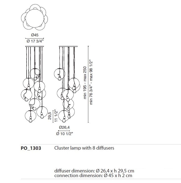 Витраж подвесной светильник CAPPELLINI Meltdown ARCH-00017074 - Вид №3
