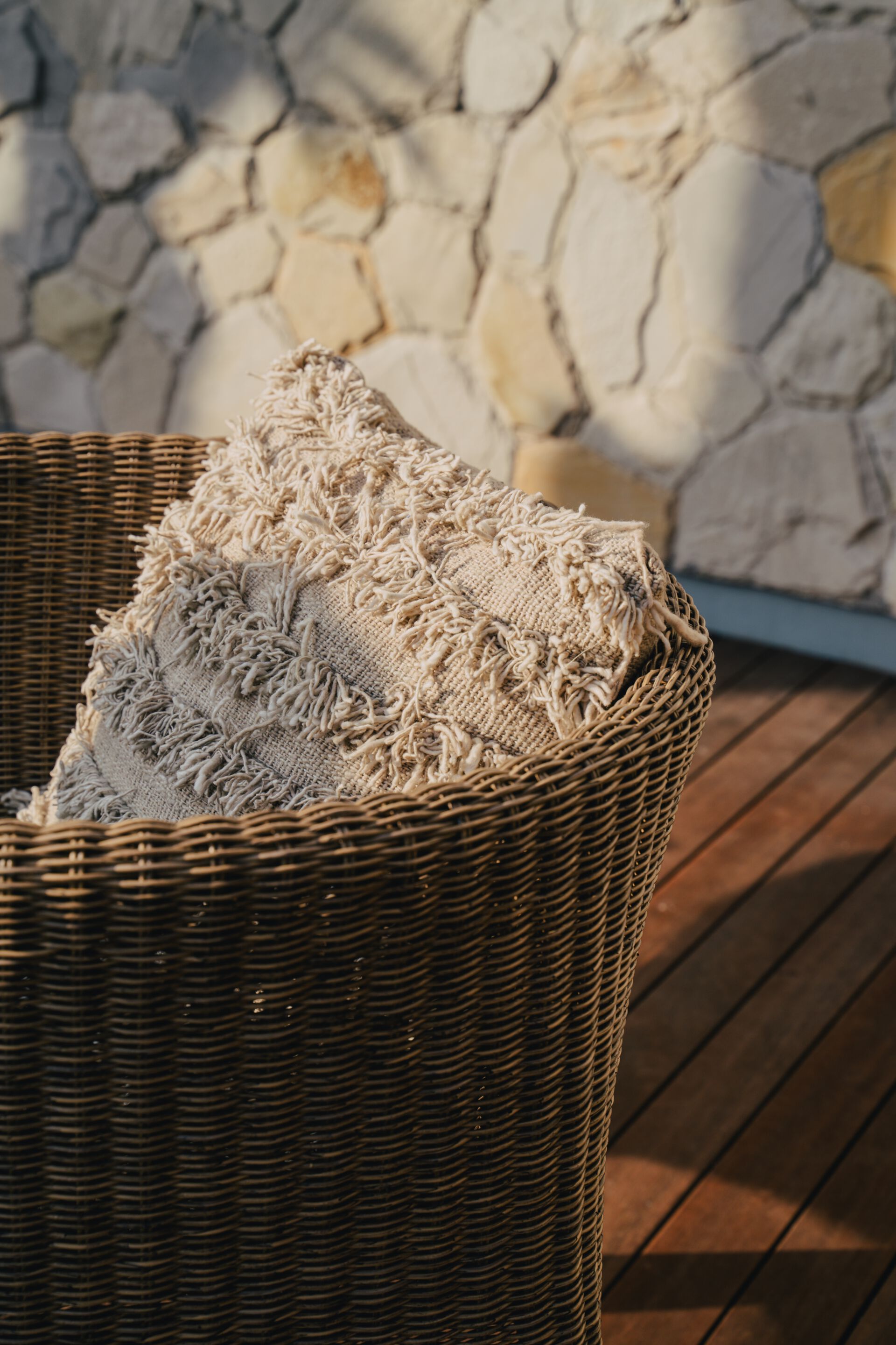 Синтетическое волокно садовое кресло с подлокотниками cbdesign Mirelle ARCH-00113196 - Вид №4