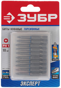 Набор бит ЗУБР ЭКСПЕРТ 26011-1-50-10 6615659