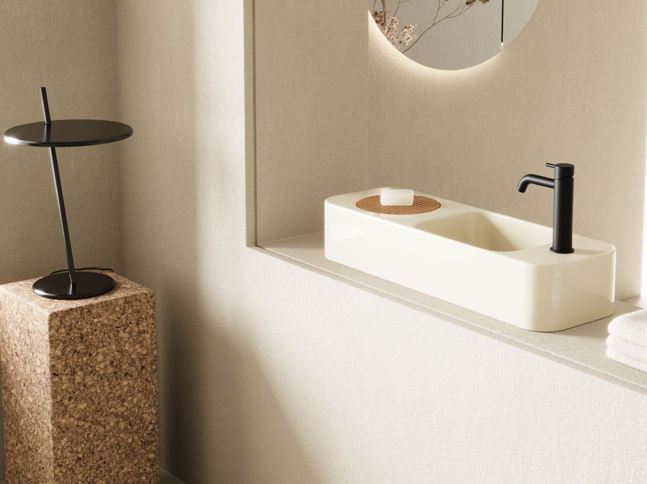 Керамическая прямоугольная столешница для мытья рук Nic Nanoo ARCH-00147301