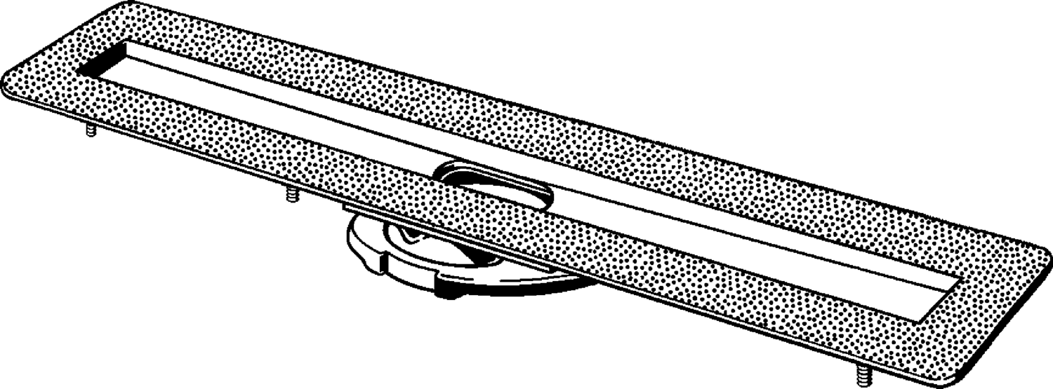 Viega Базовый элемент душевого лотка Advantix 4982.1 (736989) 736 989 - Вид №1