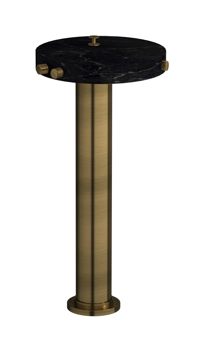 Напольный смесиель для ванны с встроенным душем. WE ARE IB mr399mb_2 Modern Bronze Marmo