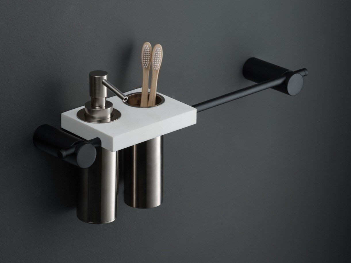 Настенный держатель зубной щетки и дозатор мыла Ritmonio Elementa ARCH-00044004