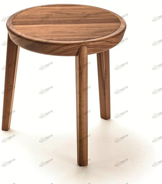 Very Wood Круглый деревянный журнальный столик Bellevue sun-id-1373281