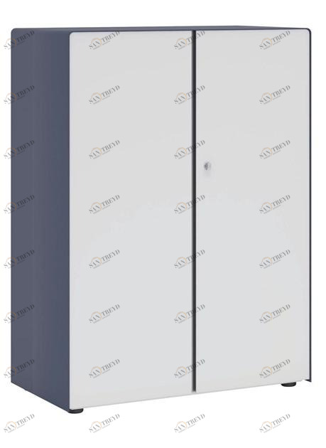Ersa Высокий офисный шкаф из меламина с распашными дверцами с замком Steam sun-id-1504507
