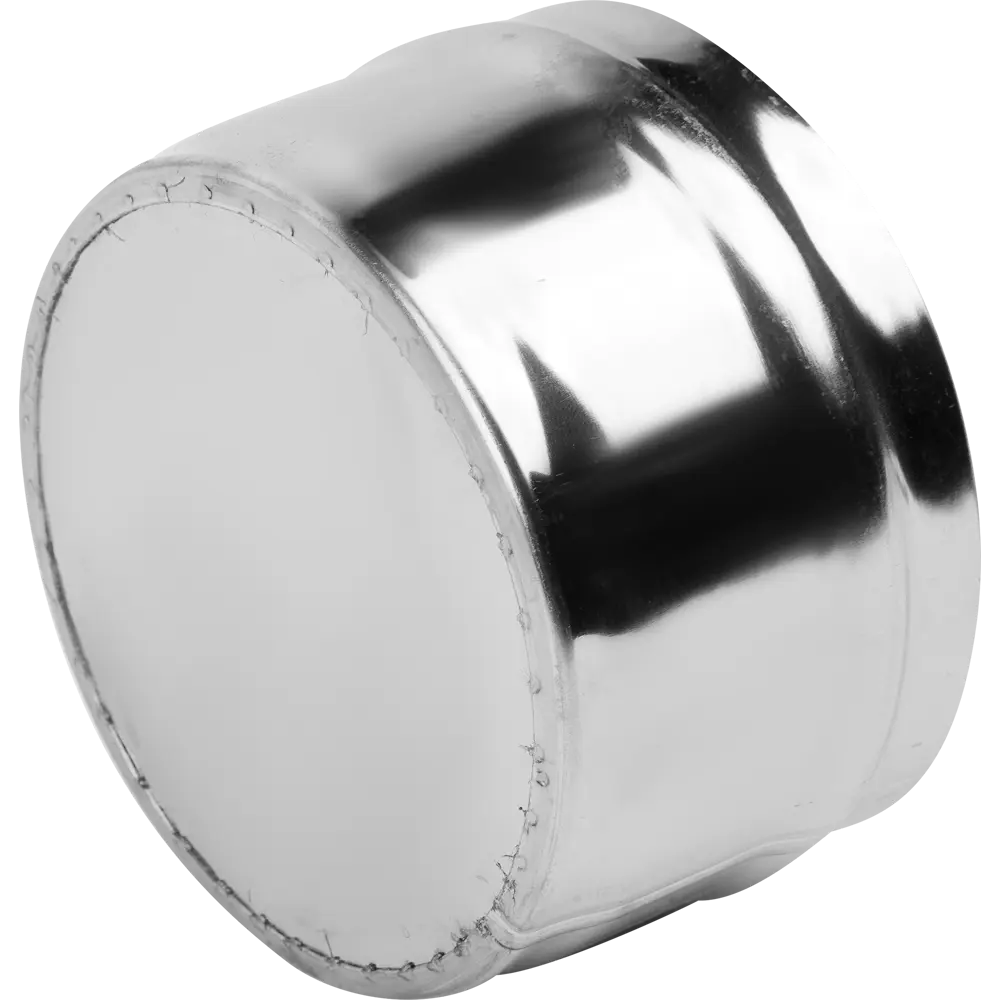 Заглушка дымоходная Corax Ф115 из нержавеющей стали 84734504 КОРАКС STLM-0054379