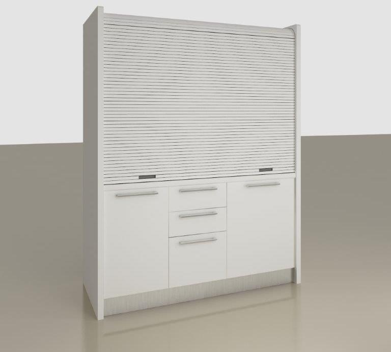 Mobilspazio Выдвижная деревянная мини-кухня Zeus K108 - Вид №6