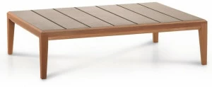 RODA Низкий садовый стол из тика Teka