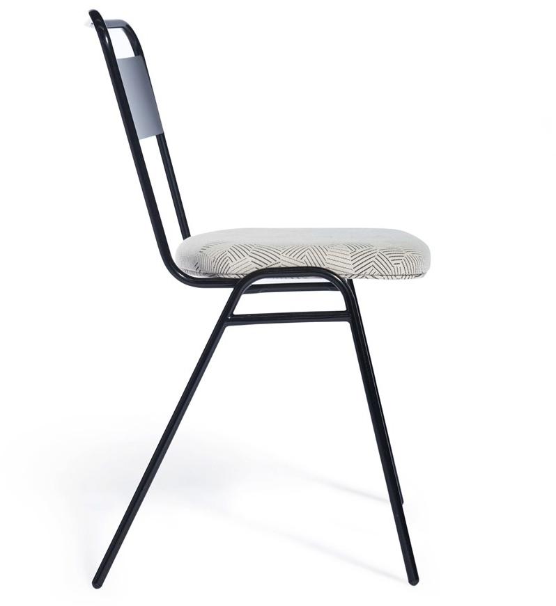 Deadgood Стул штабелируемый тканевый, с открытой спинкой Working girl Wg4 - Вид №1