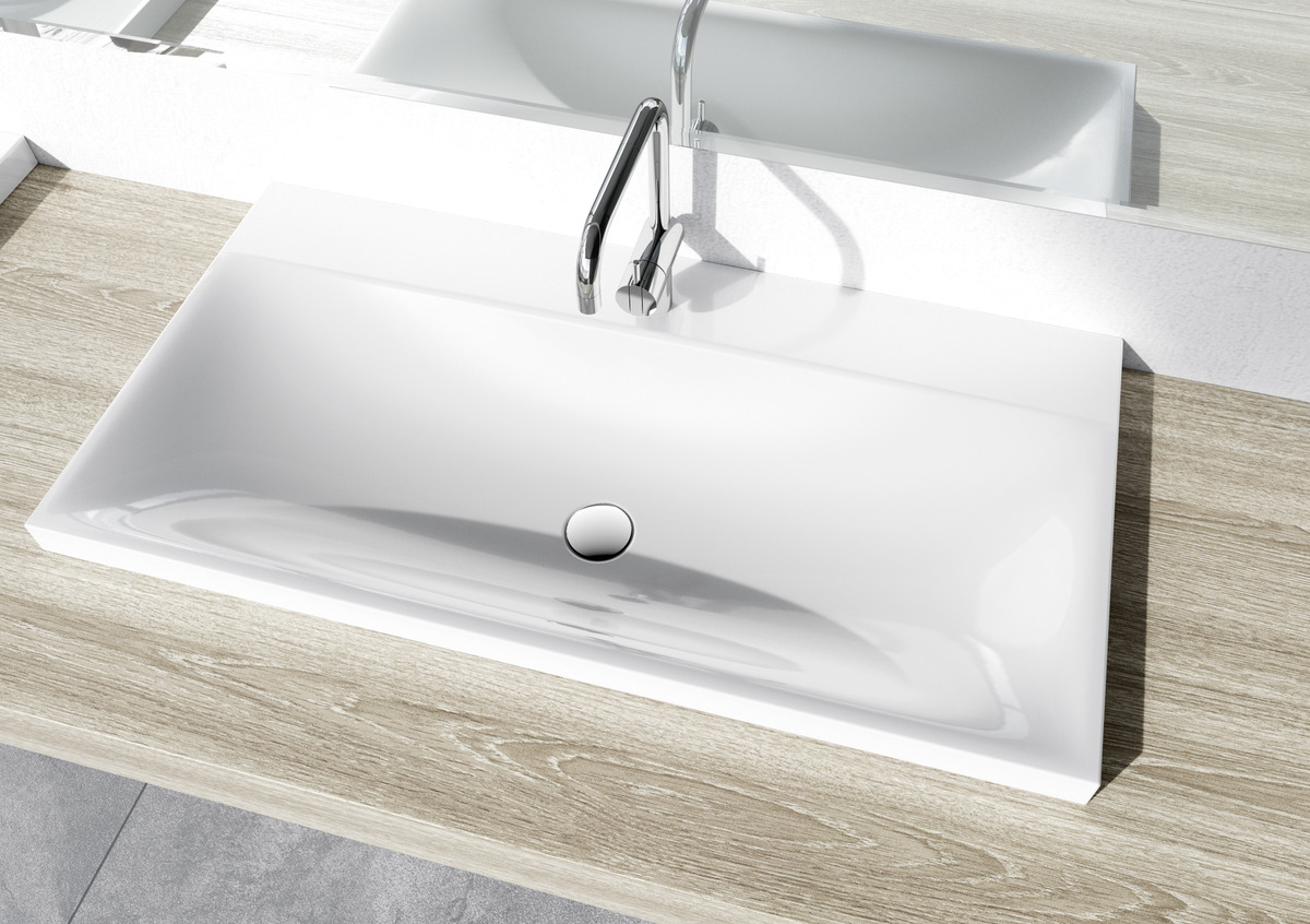 Умывальник KALDEWEI Сталь эмалированная 3040 443 теплый бежевый 20 30403319443 - Вид №4