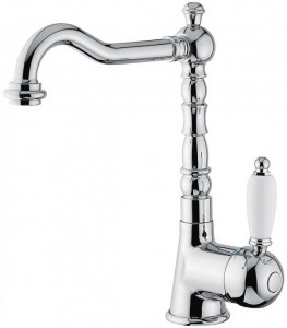 40513CO Смеситель Laguna с донным клапаном для раковины, цвет хром-золото