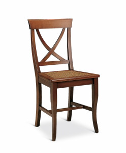 2503/v Tifernoit Стул "X" с сиденьем из венской соломы Soggiorno