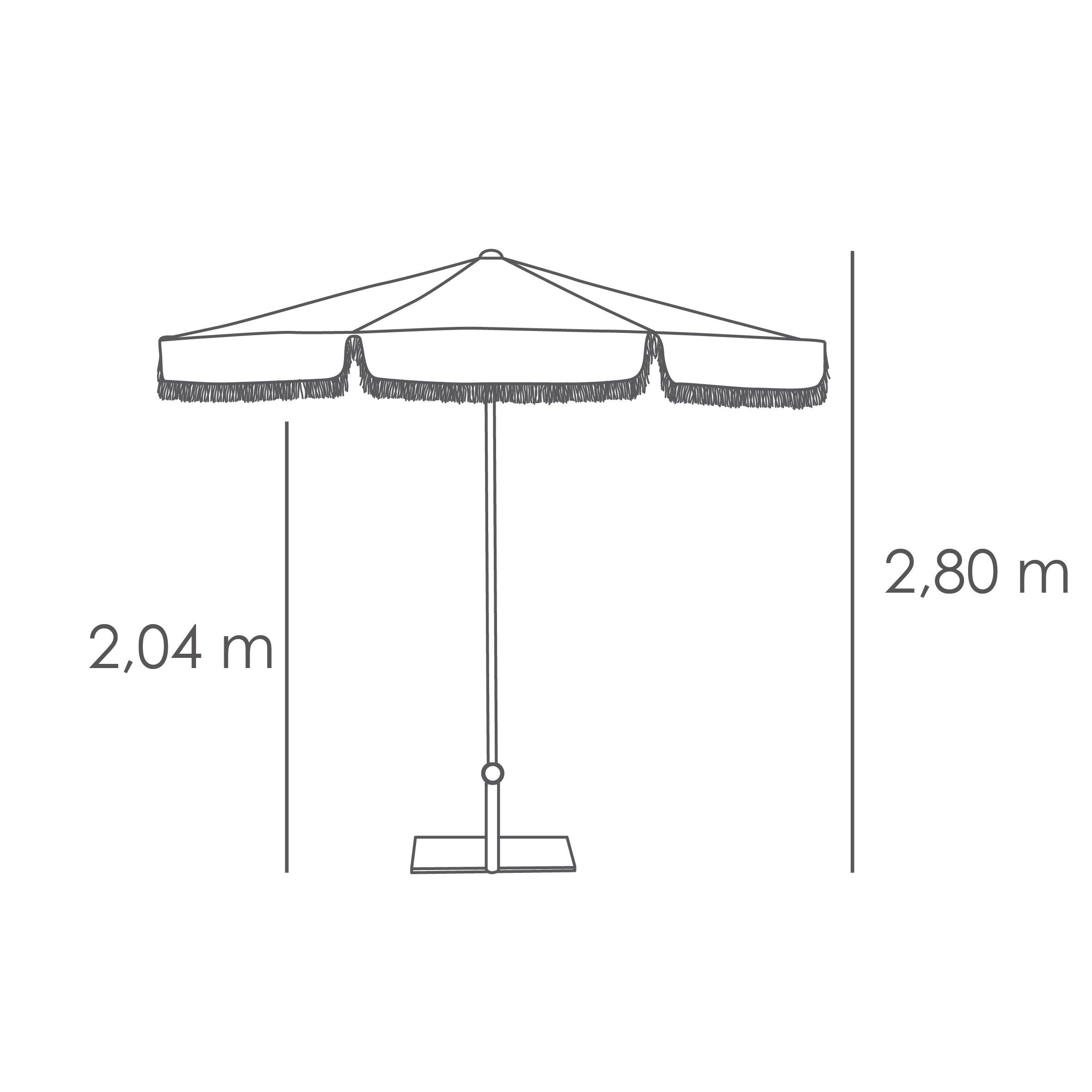 Круглый зонт из дерева и олефина Ezpeleta MADEIRA ARCH-00051319 - Вид №10