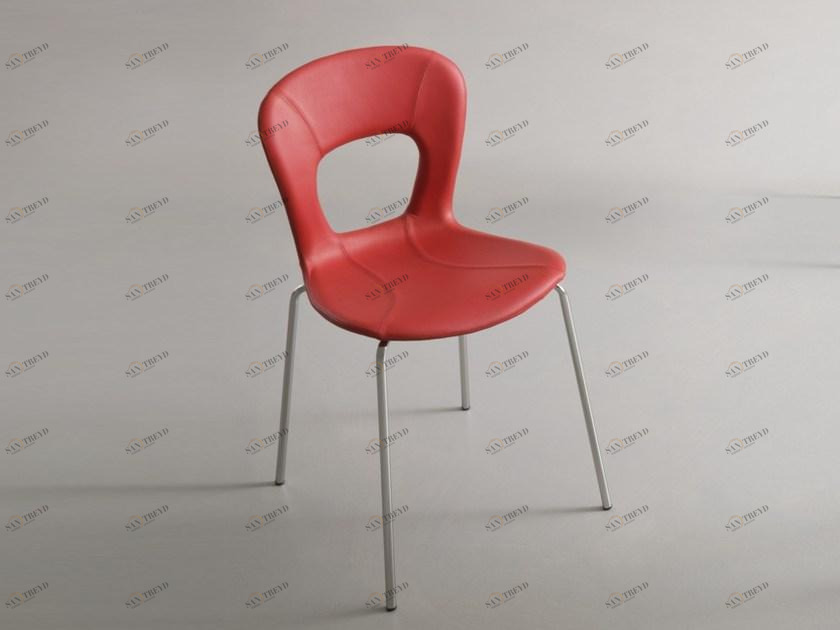 GABER Штабелируемое кожаное кресло Blog sun-id-1450417