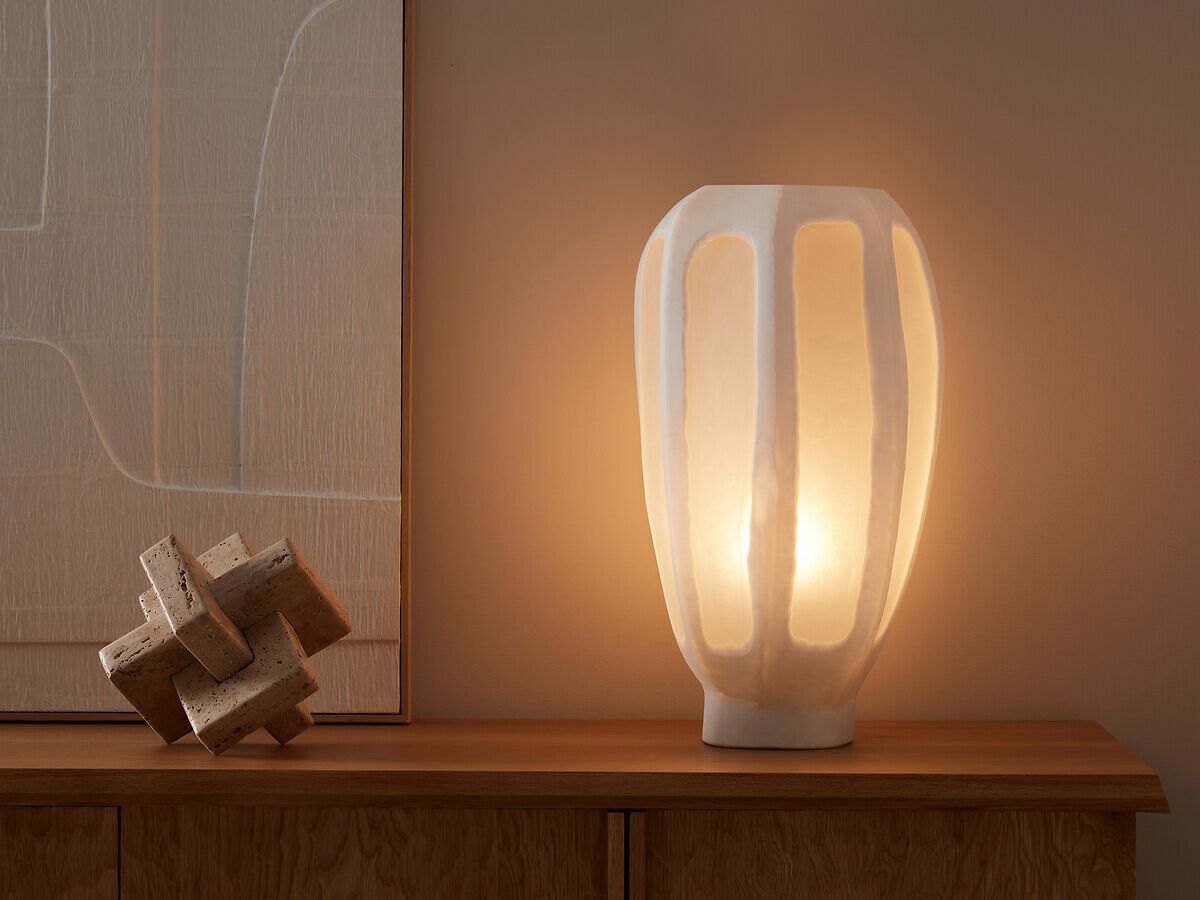 Стеклянная настольная лампа AMPM HALKIDE ARCH-00081170 - Вид №3