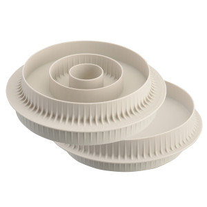 20.405.13.0065 Форма для приготовления тортов и пирожных multi-inserto round Silikomart