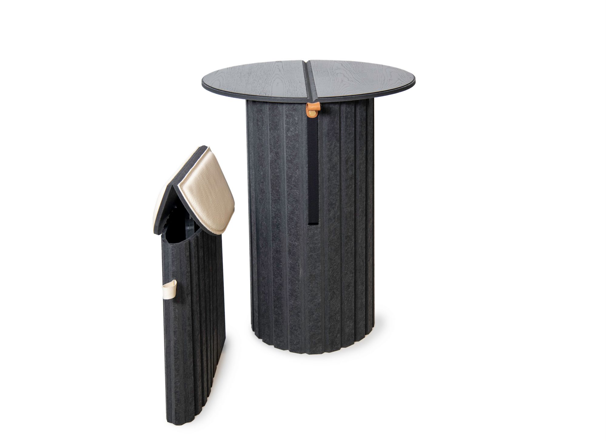 Круглый складной журнальный столик из войлока de Sede DS-5010 ARCH-00079487 - Вид №2