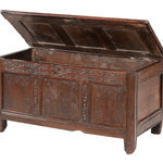 SOR27550 Дубовый сундук с панелями ijlbrown  - Вид №10