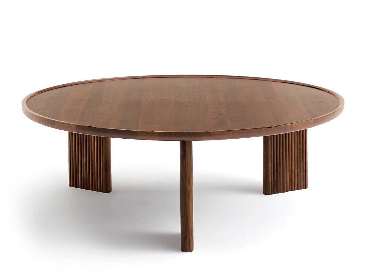 Круглый журнальный столик из грецкого ореха AMPM DIAGIL ARCH-00062714 - Вид №1