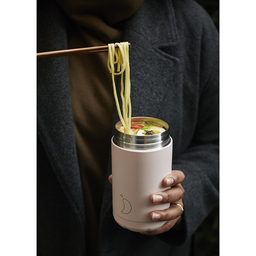 F500PAPNK Термос для еды food pot pastel, 500 мл, розовый Chilly's Bottles  - Вид №1