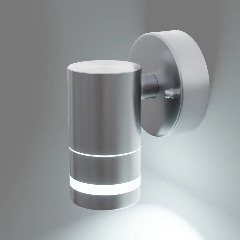 Светильник уличный настенный Apeyron 35 Вт IP54 цвет хром STLM-2095076 - Вид №1