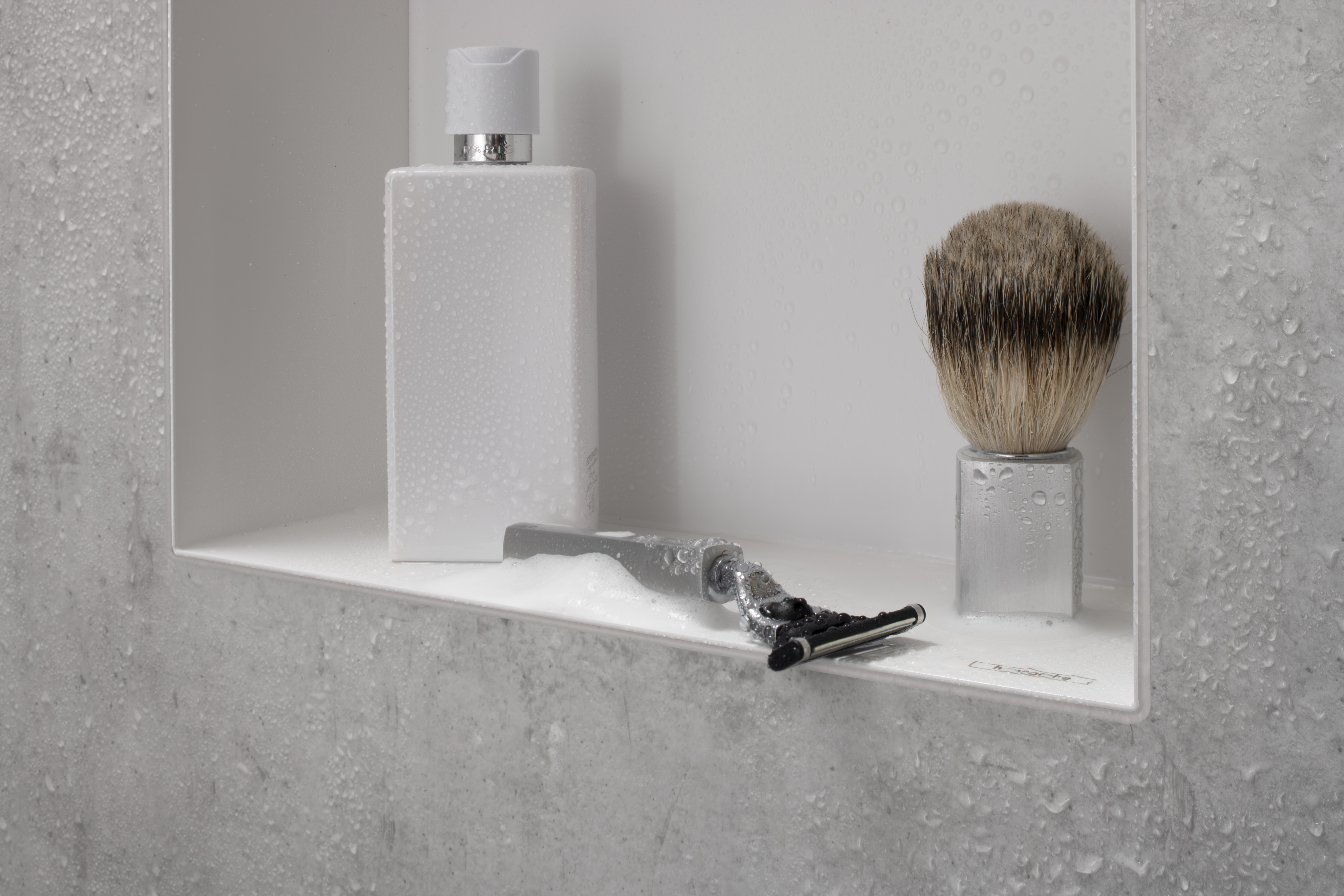 56061700 XtraStoris Original Настенная ниша с рамой 300/300/100 Hansgrohe  - Вид №5