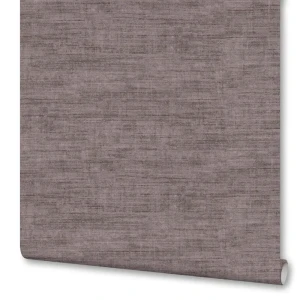 Флизелиновые обои Domani Casa Кампари с полосами в шоколадном цвете 89440783