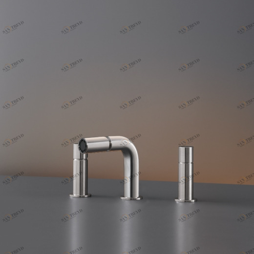 три отверстие смеситель с регулируемым носиком Н. 120 мм  CAR93 CEADESIGN 