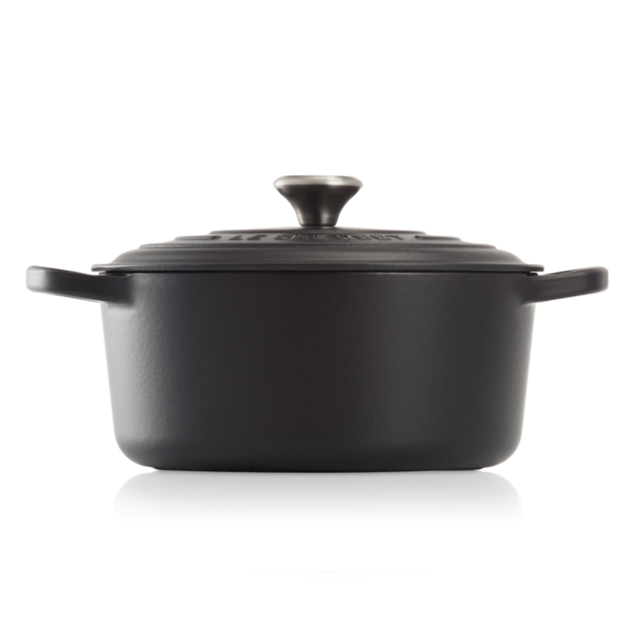 Кастрюля чугунная Le Creuset, Ø24 см, черная 21177240000430 - Вид №4