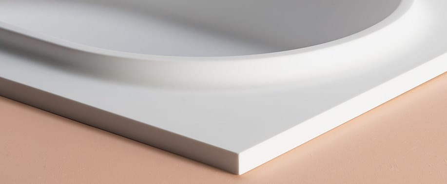 Одиночная овальная раковина из Cristalplant® Zucchetti Rise ARCH-00141145 - Вид №2