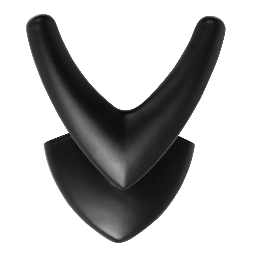 Крючок мебельный Ajax MB-LM/K-003 цвет черный STLM-2095148 - Вид №1