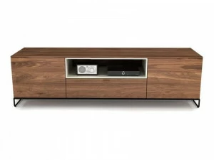 Huppé Низкая тумба под телевизор из орехового дерева Linea 2351