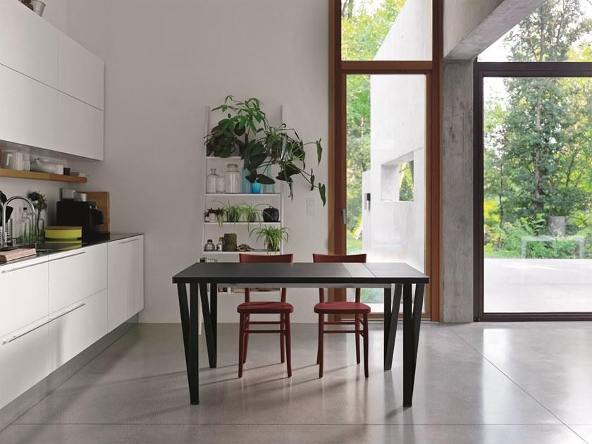 Casamania & Horm Раздвижной прямоугольный стол из ясеня и керамики sun-id-1489388 - Вид №2