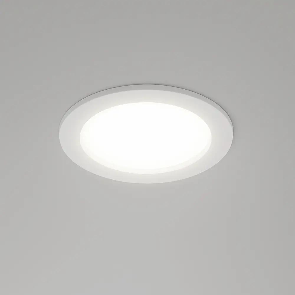 Светильник точечный светодиодный встраиваемый Osram Ret 760LM под отверстие 100 мм 8 Вт холодный белый свет цвет белый STLM-2132786 - Вид №1