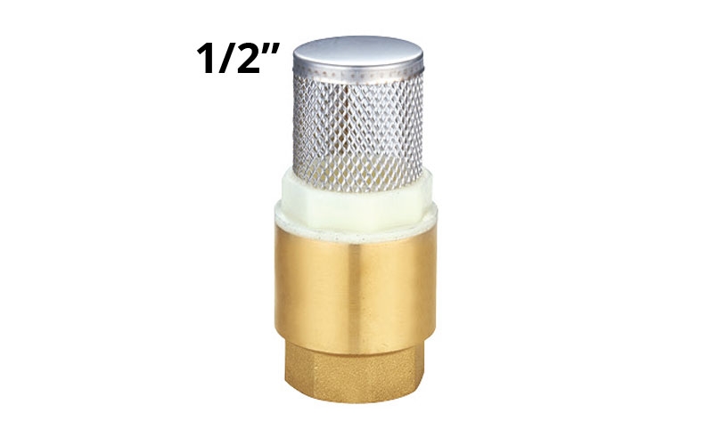 6060 Обратный клапан с сеткой 1/2" латунь LAB.Space 