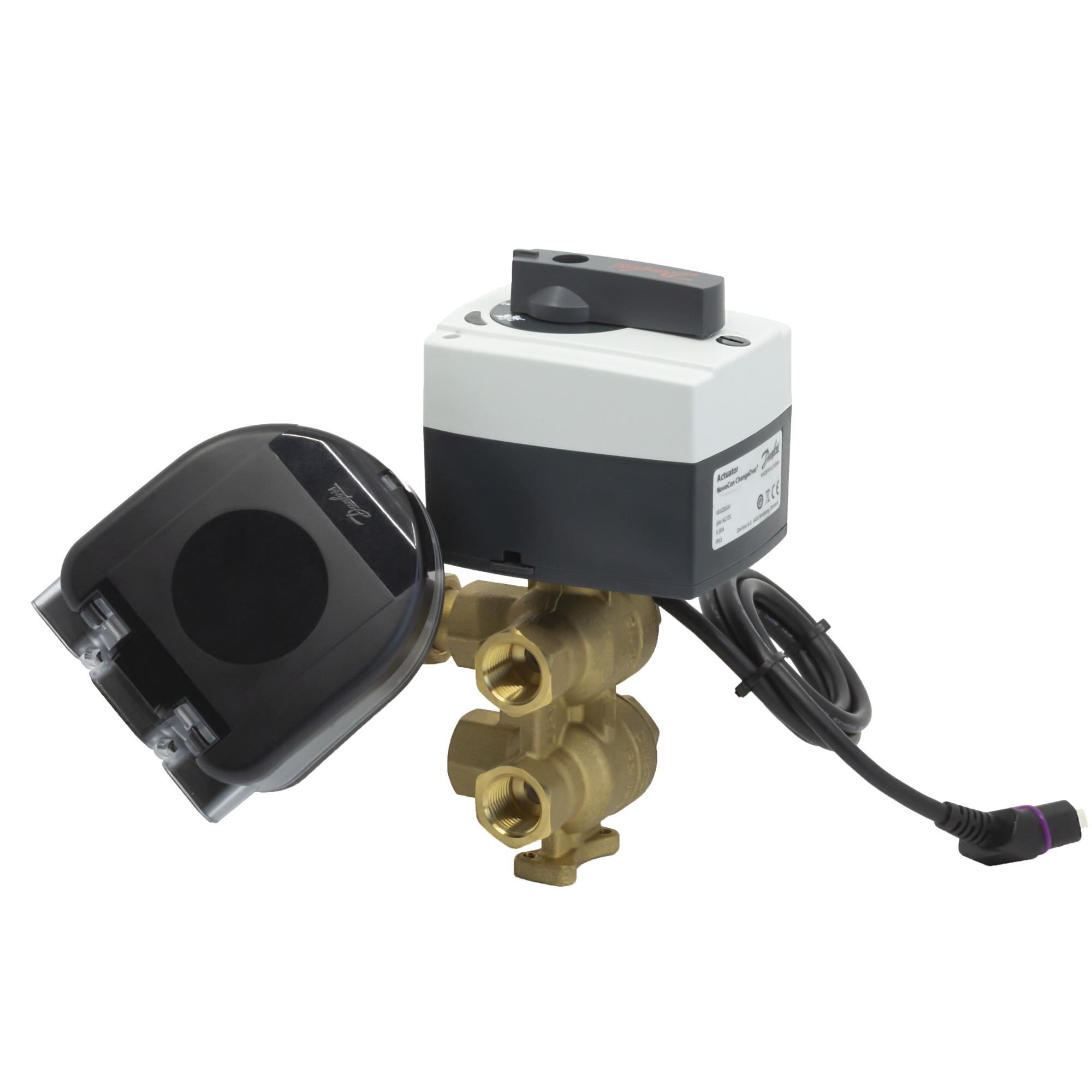 Danfoss Электроприводы редукторные для клапанов AQT/AQF NovoCon S цифровой электропривод 24В 003Z8504  - Вид №32