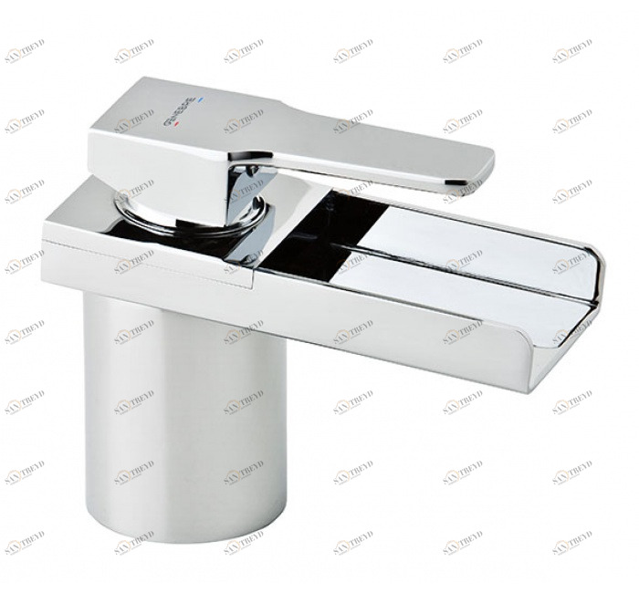 GENEBRE 63137 26 45 66 Смеситель для умывальника, однорычажный, водопад 