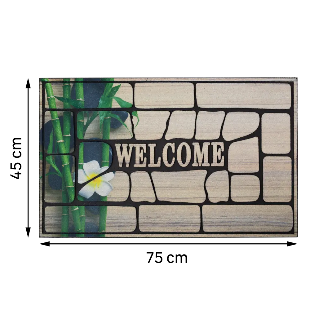 Коврик Inspire Rubesto Welcome В 45x75 см резина STLM-2005819 - Вид №4